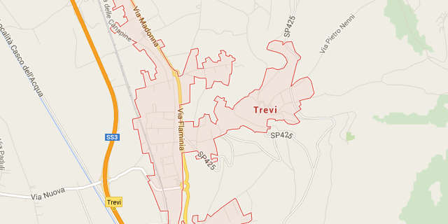 trevi map